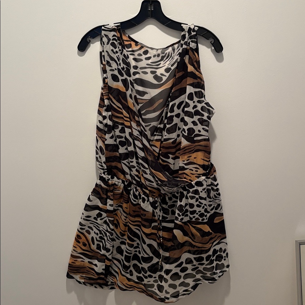Animal Print cover up